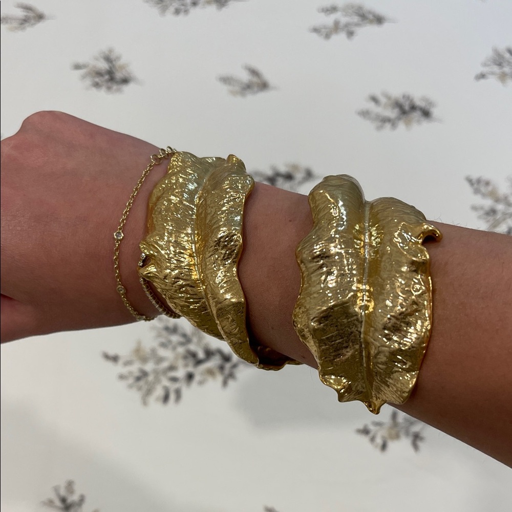 Gold Leaf Bracelet